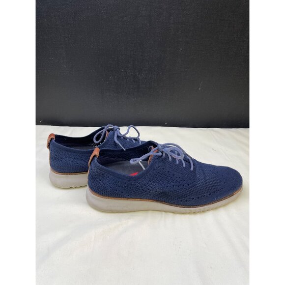 Cole Haan Zerogrand Men\'s Blue Stitch Wing Tip Shoes/Oxfords Size 12 SKU 5523 main image 6